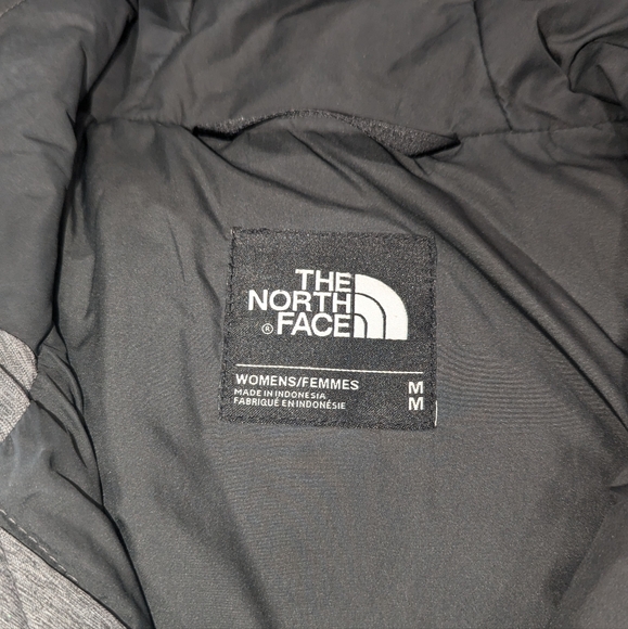 The North Face Puffer Coat Long Lightweight Size Medium Grey - Picture 6 of 8